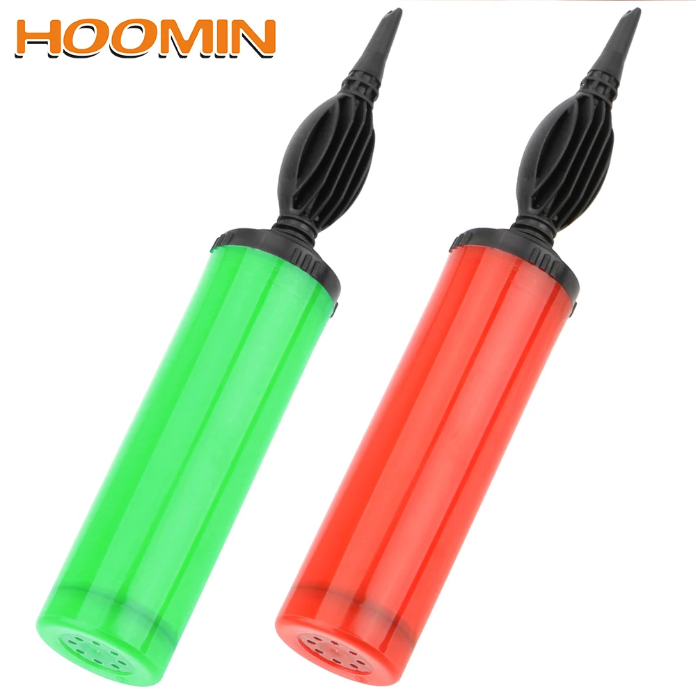 HOOMIN насос для воздушных шаров пластиковый надувания ручной воздушный вечерние