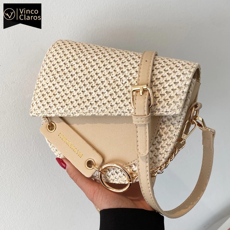 

Fashion Woven Stitching Leather Circular Shoulder Cross Body Bags for Women Purses and Handbags Luxury Designer Sac Bolsas Mujer