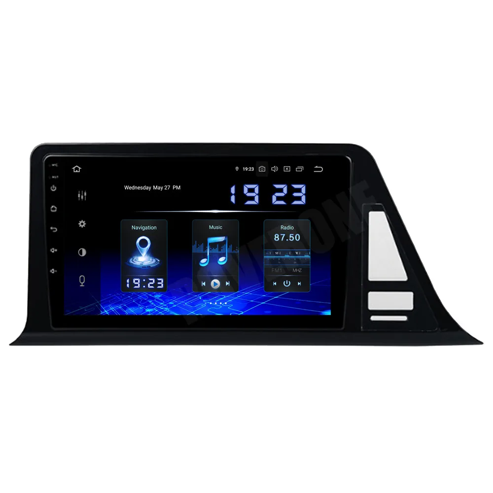 RoverOne Автомобильный мультимедийный плеер для Toyota C HR CHR 2016 2017 2018 Android 10 Авторадио