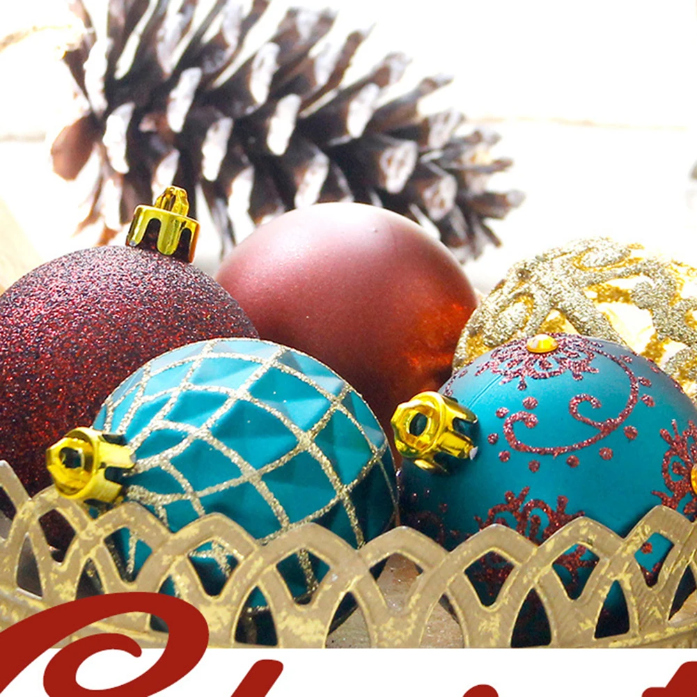 20 шт Рождественская елка шары орнамент Декор прополка Sence макет украшения