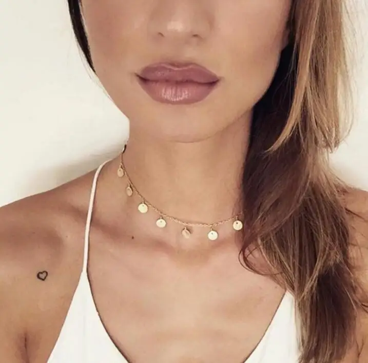 Модное ожерелье из нержавеющей стали женское 2019 изысканное Ожерелье Подвески