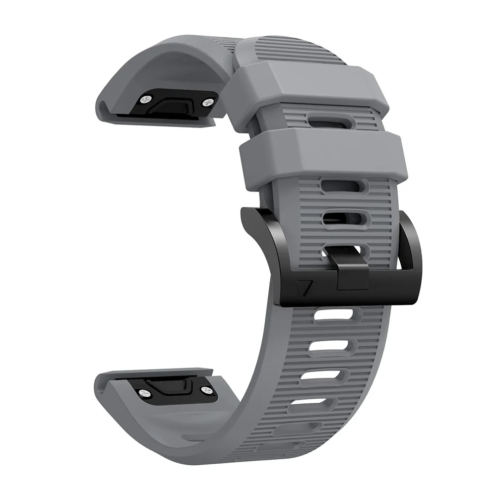 26 мм силиконовый ремешок для часов Garmin Fenix 5X Plius 6X Pro Quick Release Easy Fit 3 HR|Ремешки часов| |