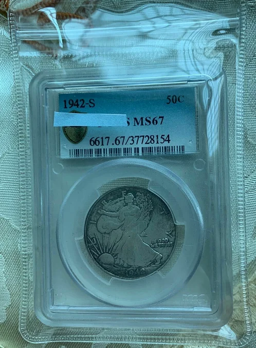 1942 S Walking Liberty половина доллара|eagle|eagle goldeagle head |
