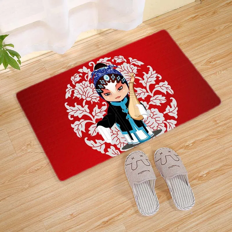 Супер мягкий бархатный коврик для гостиной в китайском стиле с изображением