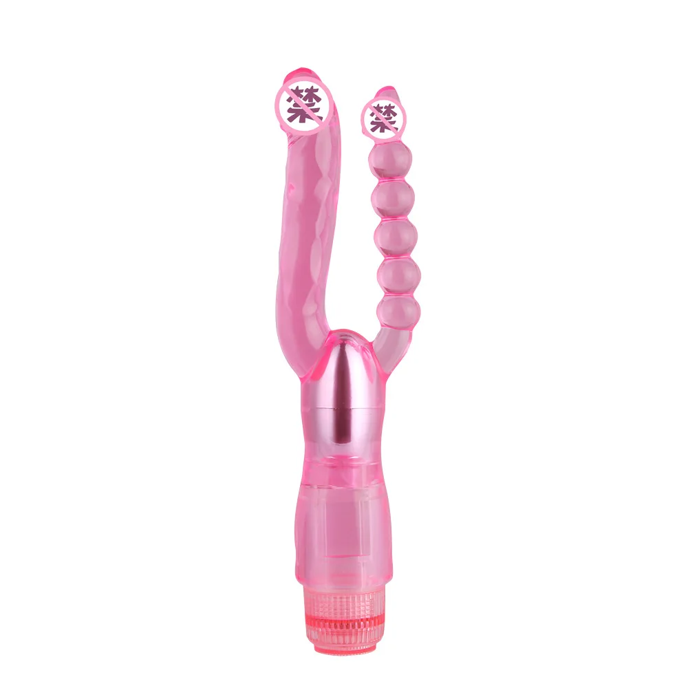 Женский G-spot анус двойной стимуляции AV палочка для мастурбации массаж Вибратор для взрослых