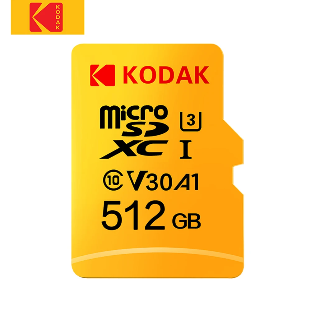 Kodak микро сд microsdxc 16ГБ 32ГБ 64ГБ 128ГБ карта U1 U3 флеш TF памяти флешка на камера
