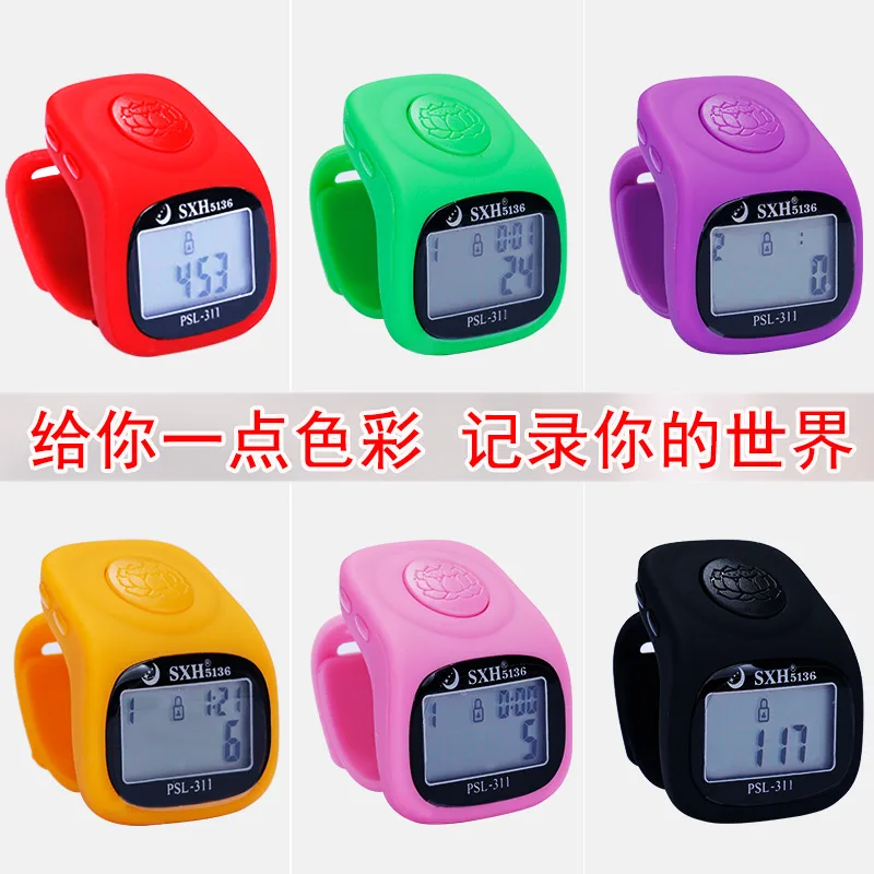 Электронный интеллектуальный счетчик Будды кольцевого типа электронный ручной