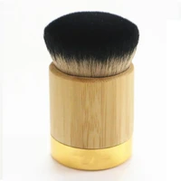 1pc bamboo handle portable foundation makeup brush cosmetic powder blush travel brush tool