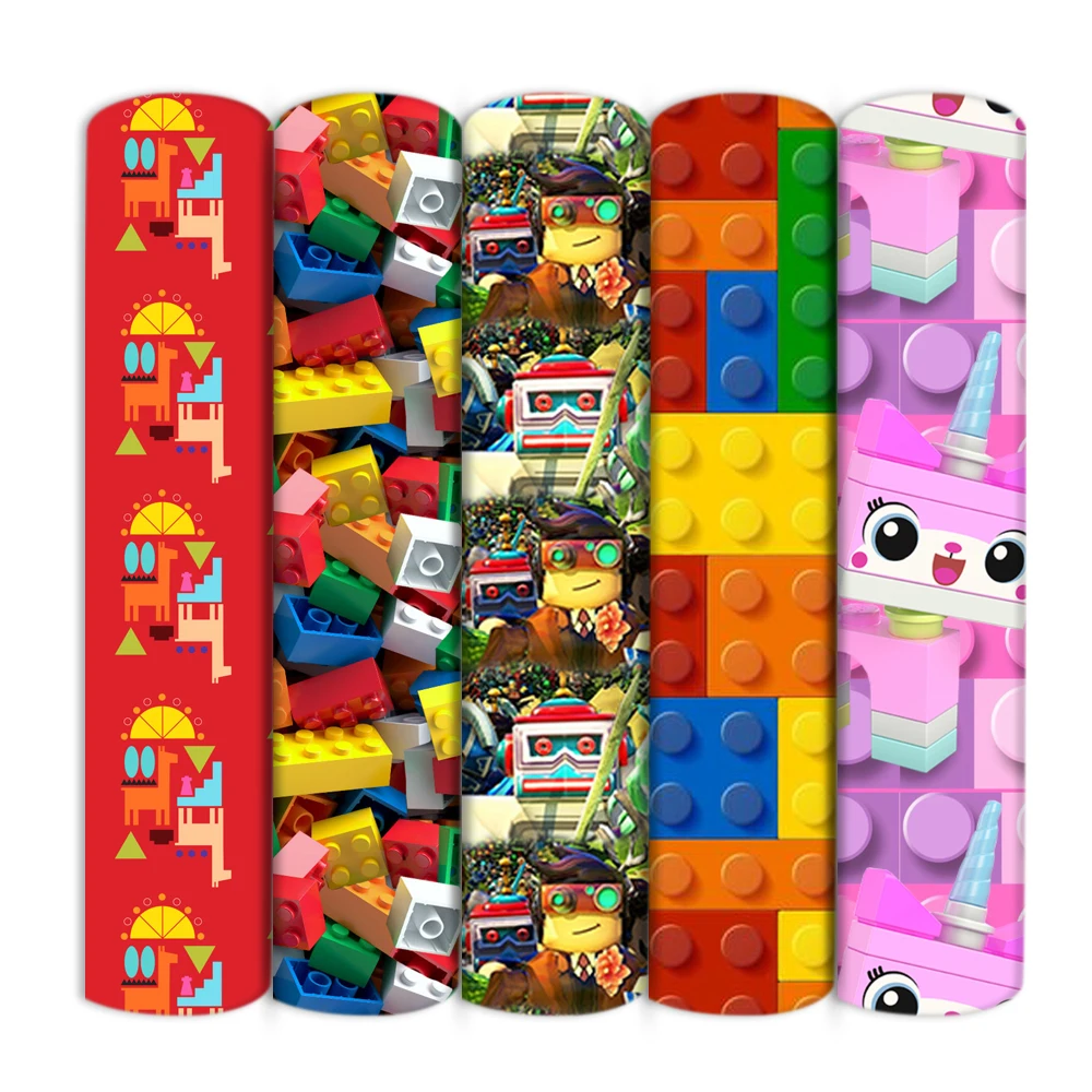 50x145 см детские игрушки принт полиэстер хлопок Шлепанцы из ткани в клетку