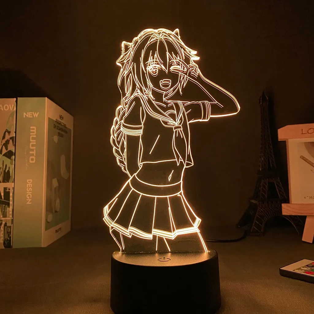 ANMIT 3D лампа аниме Fate Apocrypha Astolfo светодиодный ночсветильник для спальни