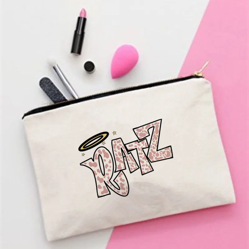 

Женская розовая сумка для макияжа с леопардовым принтом, Модный женский органайзер для косметики, сумка для путешествий, красочная сумка дл...