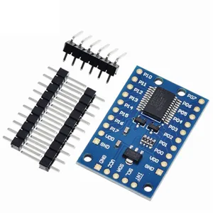 Плата расширения МОДУЛЯ ВВОДА-ВЫВОДА PCF8575, плата расширения постоянного тока 2,5-5,5 в I2C, управление связью, 16 портов ввода-вывода для Arduino