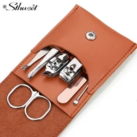 7in1 manicure cutters nail clipper set household stainless steel ear spoon nail clippers pedicure nail scissors tool