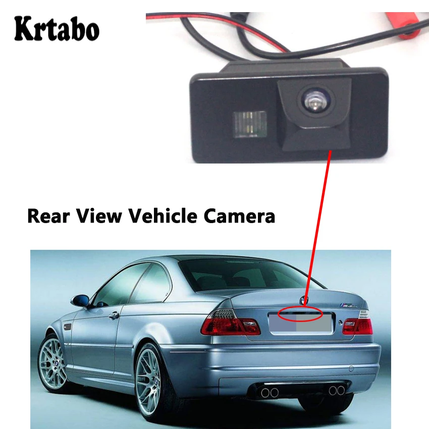 Водонепроницаемая камера заднего вида Krtabo для BMW E46 M3 2001 2002 2003 2004 2005 2006 | Автомобили