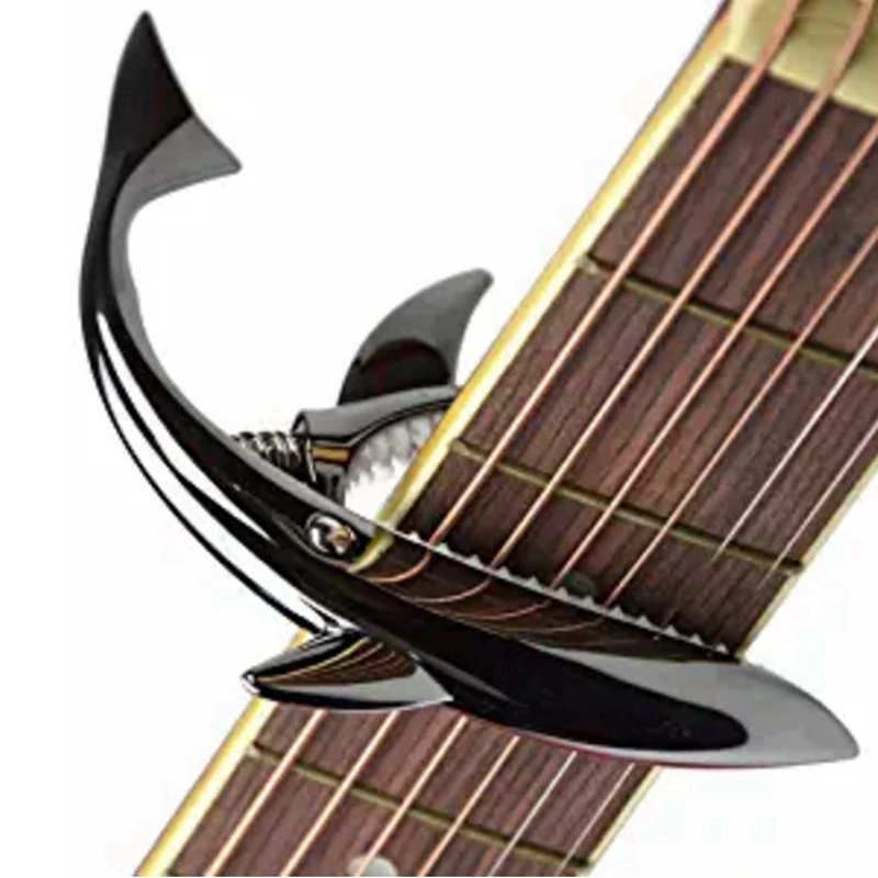 Zinc Alloy Tone Clip for Acoustic Folk Electric Guitar and Ukulele Silver | Спорт и развлечения