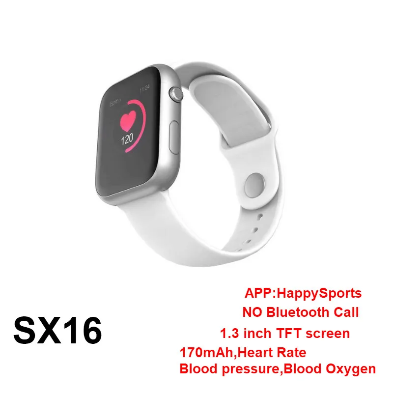 sx16 silver Смарт-часы с Bluetooth и функцией вызова, W34, мужские фитнес-часы для измерения давления, ЭКГ, монитор сердечного ритма, умный браслет, спортивная одежда, женские спортивные часы - Цвет: sx16 silver