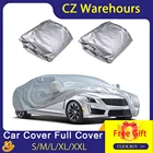 Универсальный чехол для автомобиля, полное покрытие, уличная Защита от УФ-лучей, солнцезащитный крем, защита от тепла, пылезащитный, устойчивый к царапинам седан чехол на автомобиль  чехлы для авто авточехлы для авто
