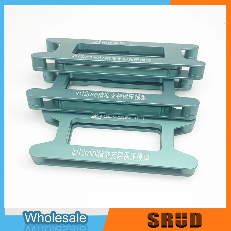 Metal Magnetic Clamping Frame Mold For iPhone X XS MAX 11 12 13 Mini Pro Max Frame Glue Holding Positioning Laminating Mould