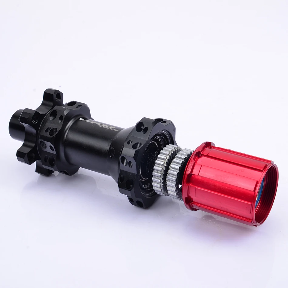 Vitoocycle герметичный подшипник MTB горный велосипед концентратор Quick Release комплект велосипед концентратор 32 отверстия дисковые тормоза 15/12 мм изменить через оси QR дальнего света