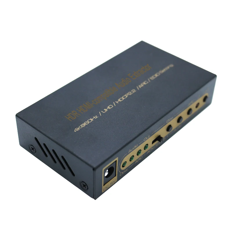 Larryjoe HDR HDMI совместимый аудио экстрактор 4K @ 60Hz UHD HDCP2.2 ARC EDID настройки 2 0 V
