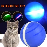 pet cats ball toys waterproof pet wicked ball anti bite pet playing jumping ball toys usb charging support dropshipping
