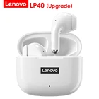 Беспроводные наушники Lenovo LP40 (Upgrade), Bluetooth 5,1, наушники с микрофоном, AACSBC, шумоподавление, низкая задержка, Спортивная гарнитура