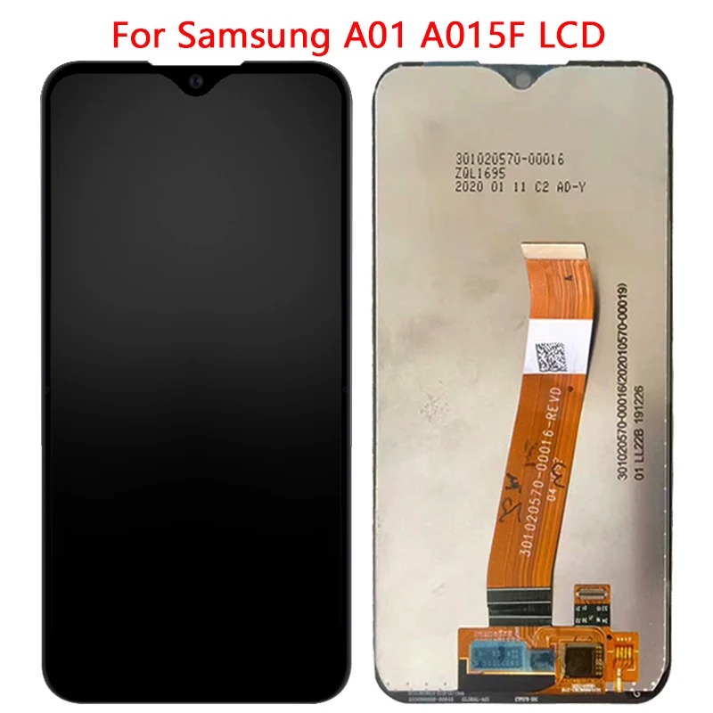

Дисплей 5,7 ''A015F для Samsung A01, ЖК-дисплей с сенсорным экраном и дигитайзером в сборе, запасная деталь A015F/D A015GF A015FD A015M, Ремонт ЖК-дисплея