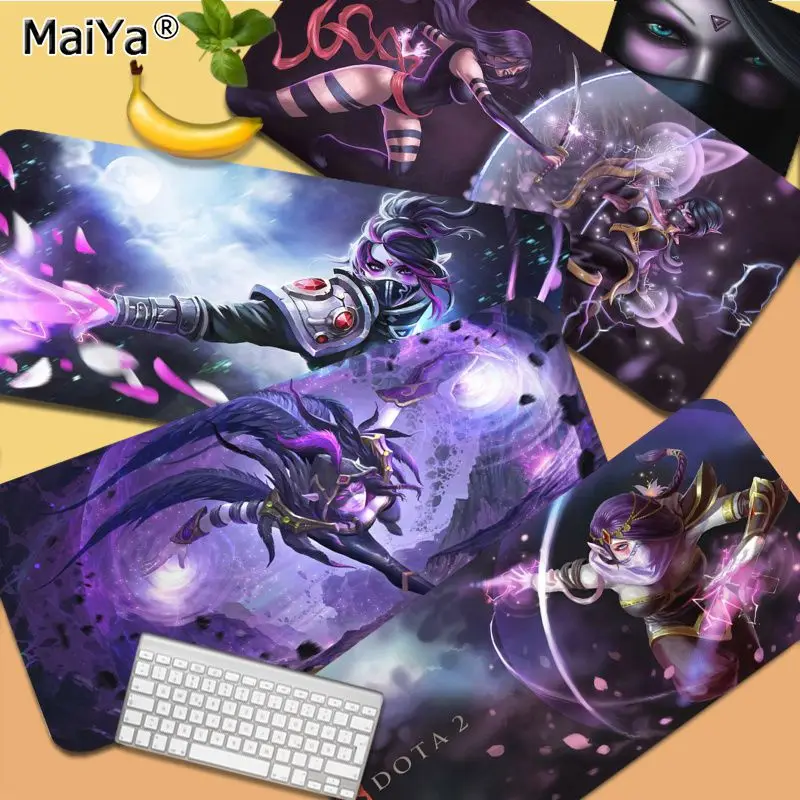 

MaiYa Girly Templar Assassin Dota 2 Your Own Mats Silicone large/small Pad to Mouse pad Game Size for Game Keyboard Pad