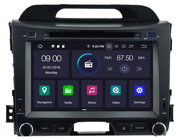 WITSON Android 10 0 IPS HD экран для KIA SPORTAGE R2011 автомобильный DVD 4 Гб RAM + 64 FLASH 8 Octa Core стерео