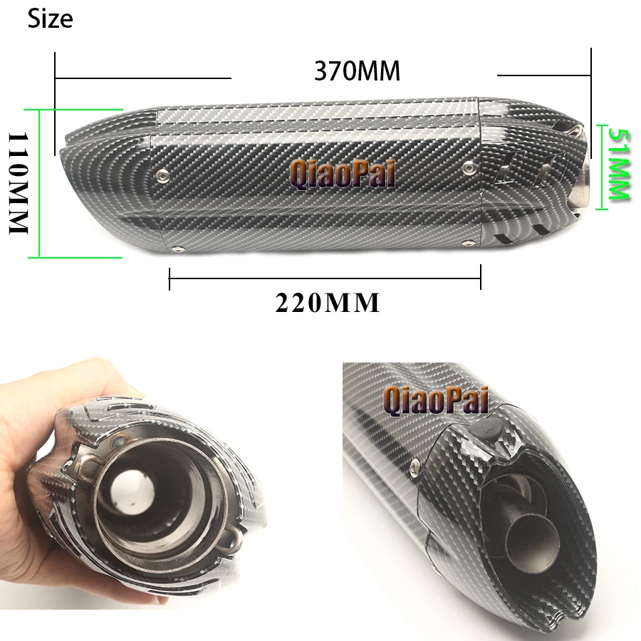 Мотоцикл выхлопной дБ звук Escape глушитель средней трубы без шнуровки для Honda NC700
