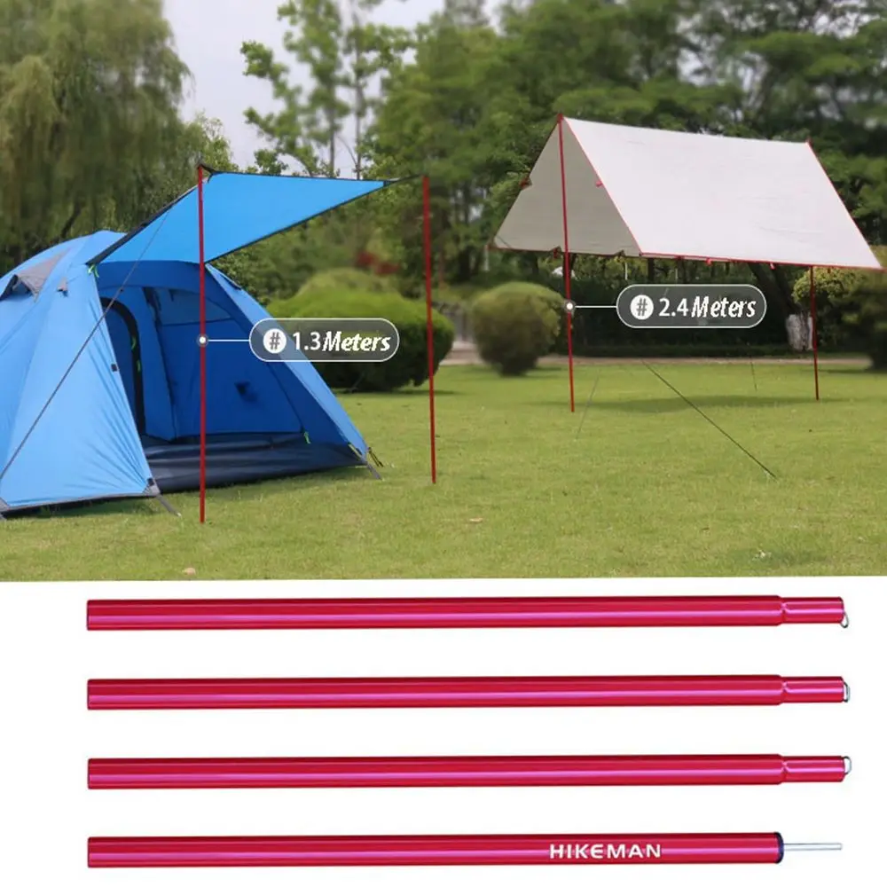 

Tent Rods Outdoor Camping Tent Equipment Canopy Tarp Poles Canopy Support Rods Iron Canopy Awning Frame Camping Tent Accessories