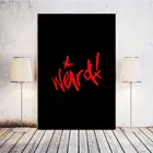 Yungblud необычная Картина на холсте красочная фигурка Улица граффити настенные картины для декора гостиной