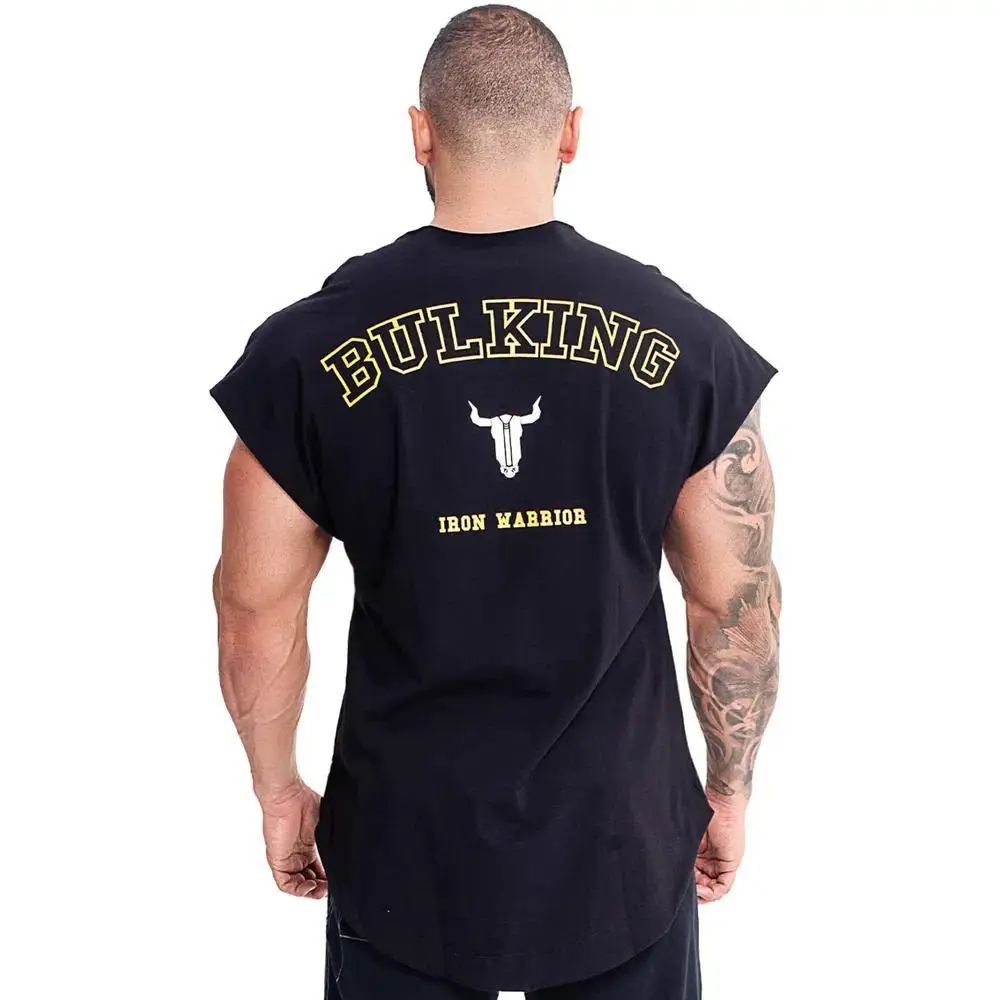 Мужской спортивный топ майка для фитнеса тренировок бодибилдинга уличная одежда