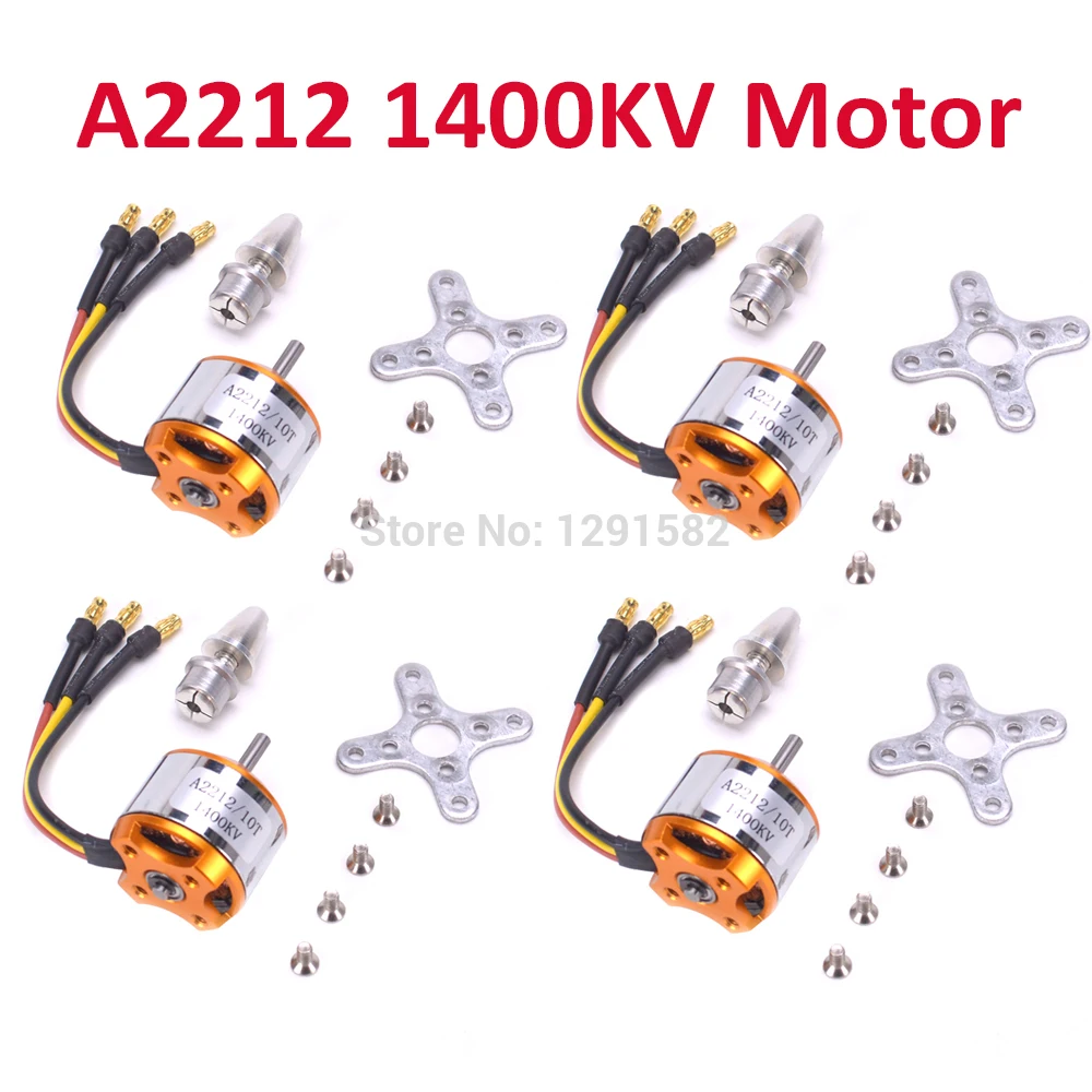 A2212 2212 1400KV 2 3S 3 17 мм внешний бесщеточный мотор 10T для радиоуправляемого FPV дрона