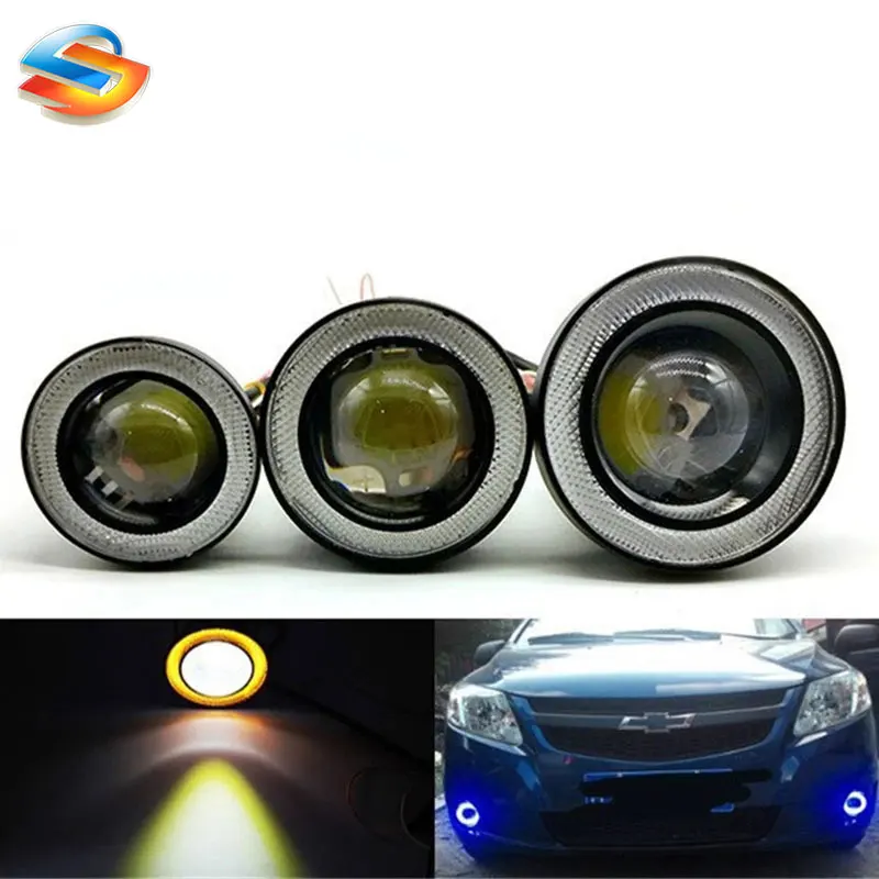 Водонепроницаемый светодиодный противотумансветильник рь гало с линзами глаза