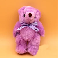 13cm 9 color joint teddy bear cute beautiful plush toy doll doll boy girl christmas gift stuffed animal cartoon plush toy wj032
