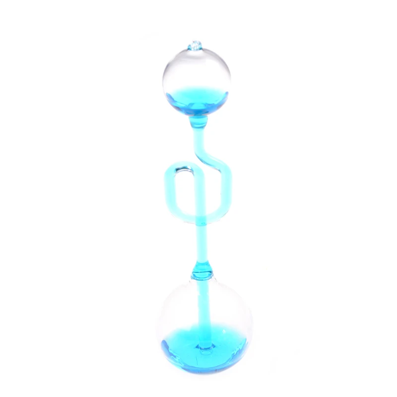 blue 1 шт., детские развивающие игрушки, музейная игрушка с наукой энергии, измеритель любви, ручной котел, термометр, спиральное стекло, Dool House - Цвет: blue