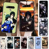 anime black butler phone case for xiaomi redmi black shark 4 pro 2 3 3s cases helo black cover silicone back prett mini cover fu