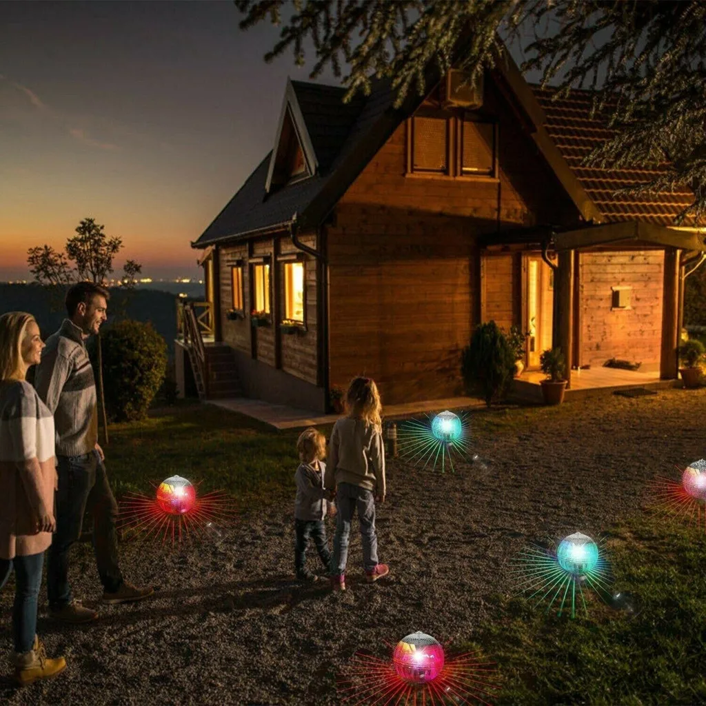 

2PC Swimming Pool Outdoor Solar Pond Floating Lamp Villa Garden Garden Decorative Light pool accessories