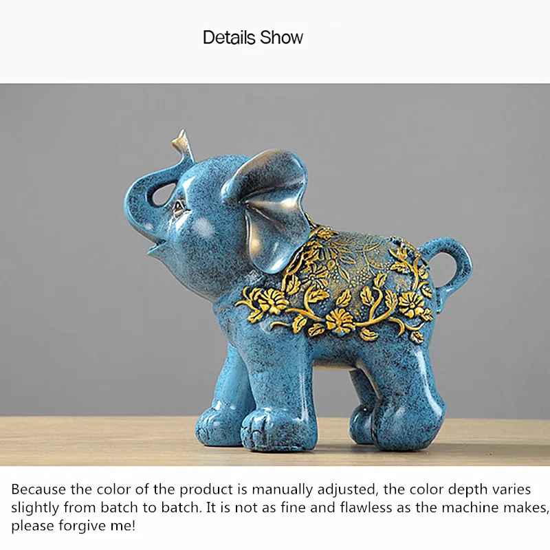

Elephant Decoration Fortune Geomancy Elephant Family Partition Shelf House Small Decoration Home Decoration Gift A482