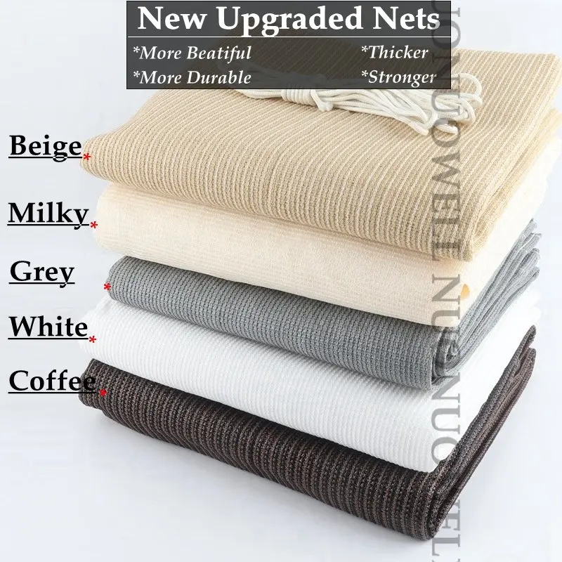 Затеняющая сетка из полиэтилена высокой плотности на заказ 95% новая улучшенная