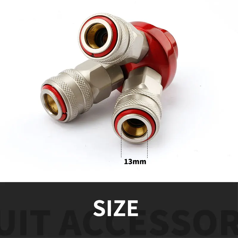 3-сторонний самоблокирующийся быстроразъемный разъем типа C SMV воздушный