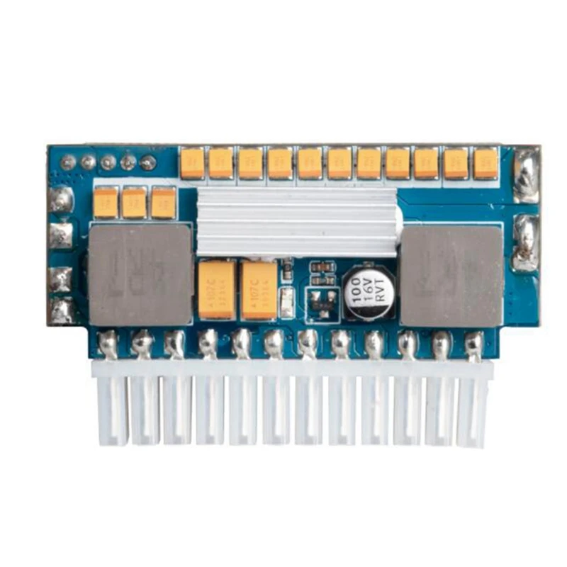 

450W 24Pin 12V DC Input Peak 450W Output Realan Mini ITX Pico PSU DC ATX PC Switch DC-DC ATX Power Supply for Computer