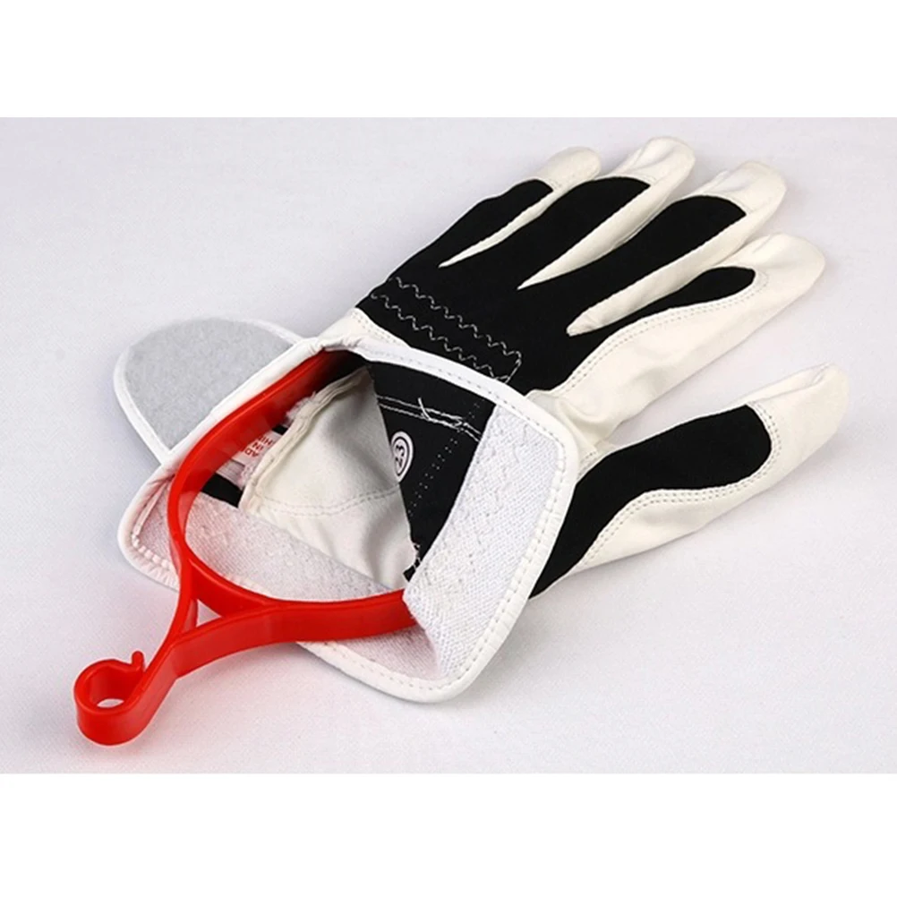 

4pcs Golf Glove Rack Sturdy Drying Frame Stretcher Hanger Glove Rack Bracket for Retaining