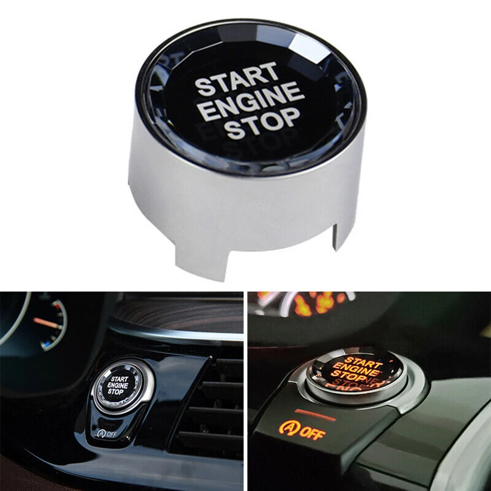 Автомобильный старт стильная кнопка Зажигания для автомобиля крышка один мини
