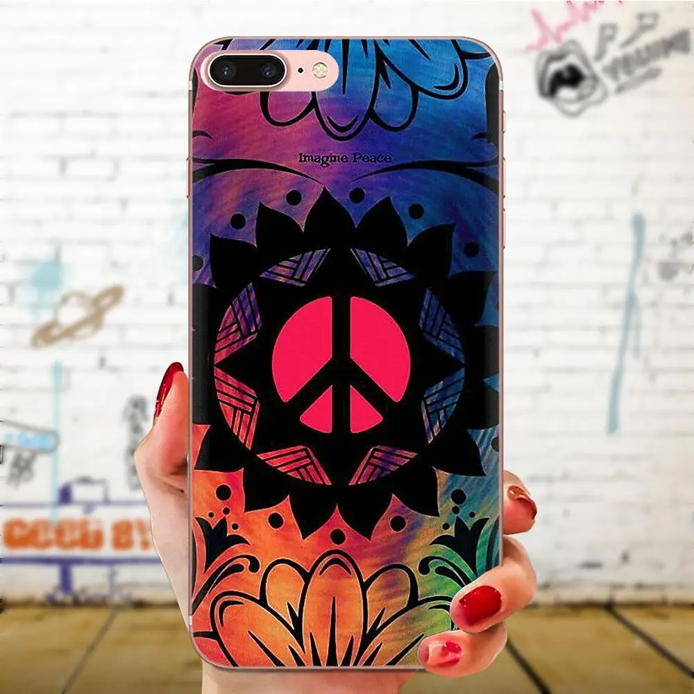 Хиппи Psychedelic для Huawei Honor Mate 7 7A 8 9 10 20 V8 V9 V10 V30 P40 G Lite Play Mini Pro P умный мягкий чехол с