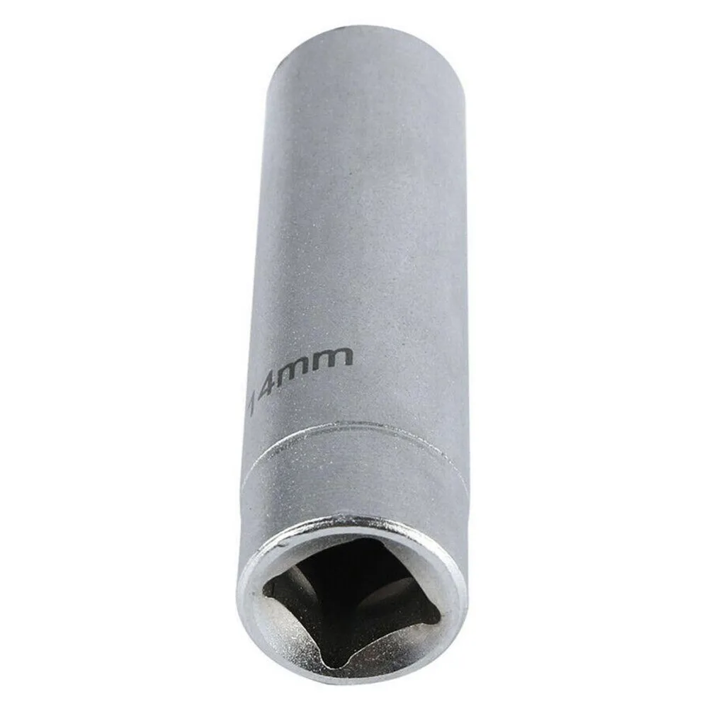 

High Strength Socket Wrench 14mm Drive Spark Plug Socket Magnetic Removal Tool Glow Plugs 65mm Spark Plug Socket Tool