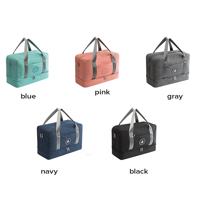 

JOYLOVE Travel Bag Waterproof Large Capacity Multifunctional Dry Wet Separation Storage Handbag Bag Travel Duffle Storage Bag