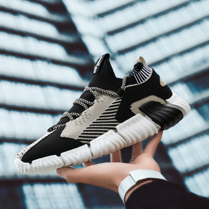 Повседневная обувь для мужчин Дышащие мужские кроссовки в винтажном стиле