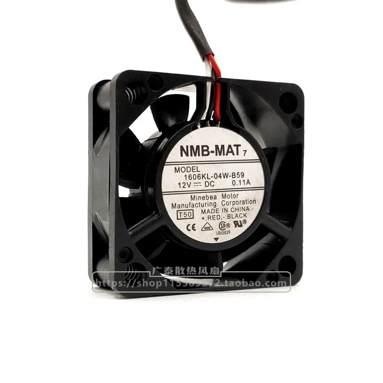 

1606KL-04W-B59 12V 0.11a 4cm 4015 40*40 * 15MM Cooling Fan